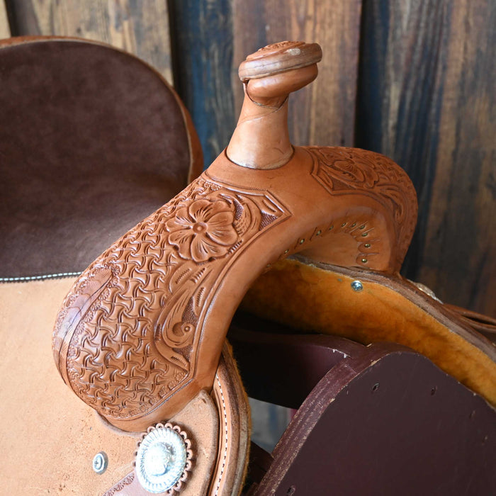 13.5" TESKEY'S COMPETITION SERIES BARREL SADDLE