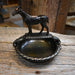 Vintage Mid Century Bronze Horse Coin Dish Souvenir Collectibles Teskey's