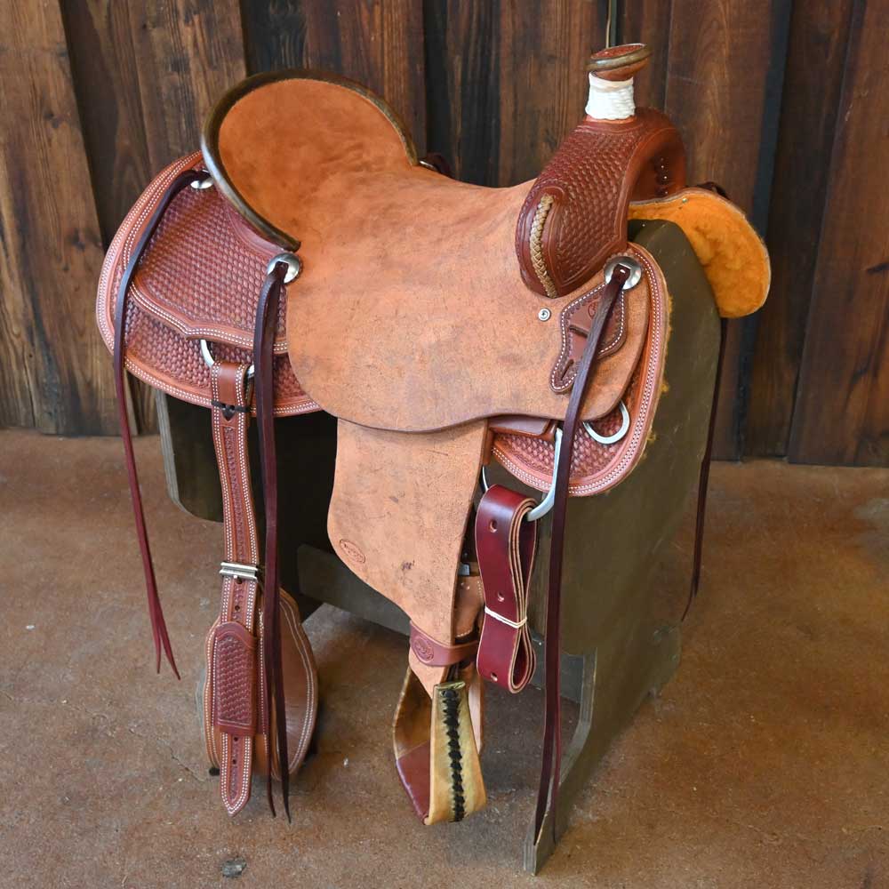 17" TESKEY'S RANCH ASSOCIATION SADDLE Saddles TESKEY'S SADDLERY LLC