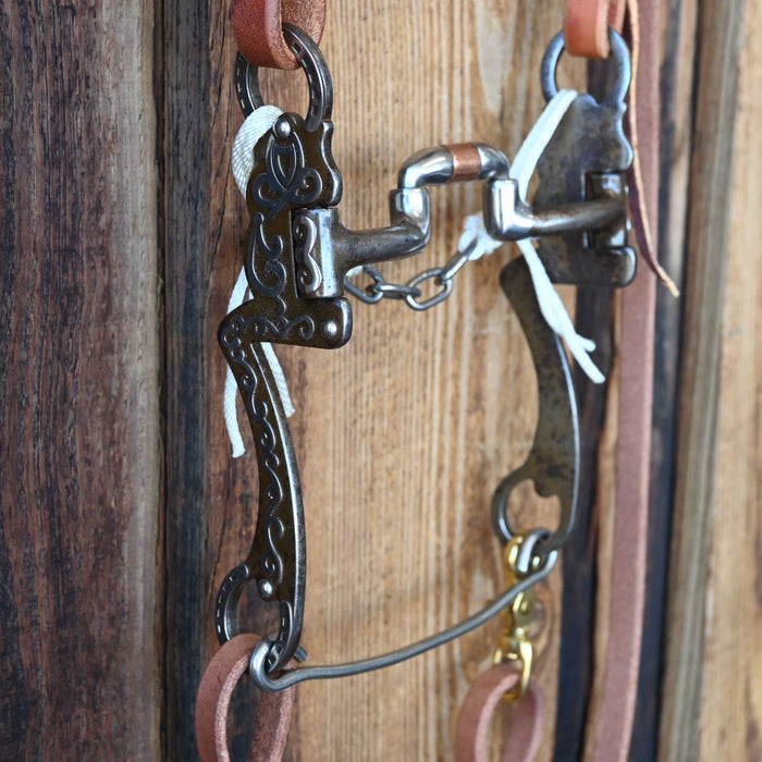 Hinge Correction Bridle Rig w/Single Ear Headstall Sale Barn misc