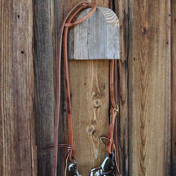 Hinge Correction Bridle Rig w/Single Ear Headstall Sale Barn misc
