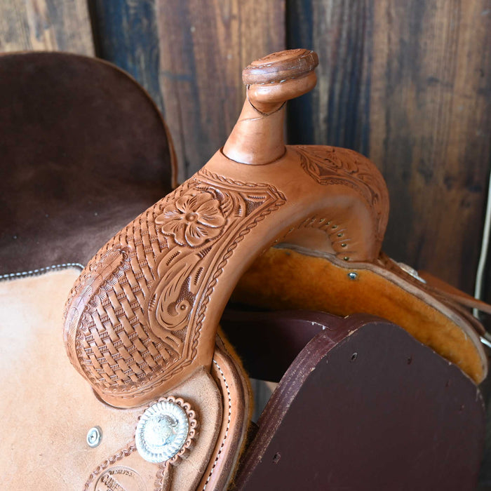 13.5" TESKEY'S COMPETITION SERIES BARREL SADDLE