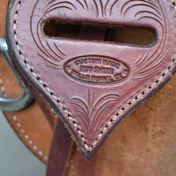 16" USED JEFF SMITH COWBOY SADDLE