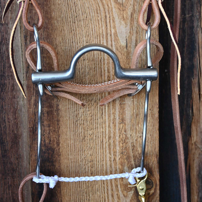Roy Solid Port Bridle Rig w/Single Ear Headstall
