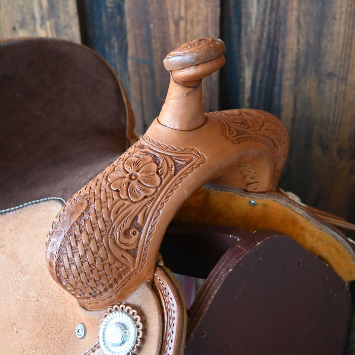 13.5" TESKEY'S COMPETITION SERIES BARREL SADDLE