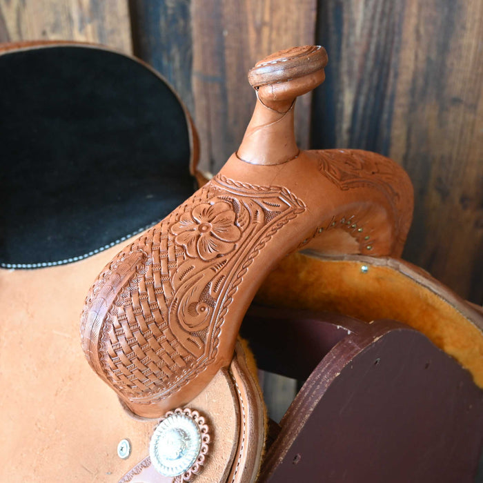 13.5" TESKEY'S COMPETITION SERIES BARREL SADDLE
