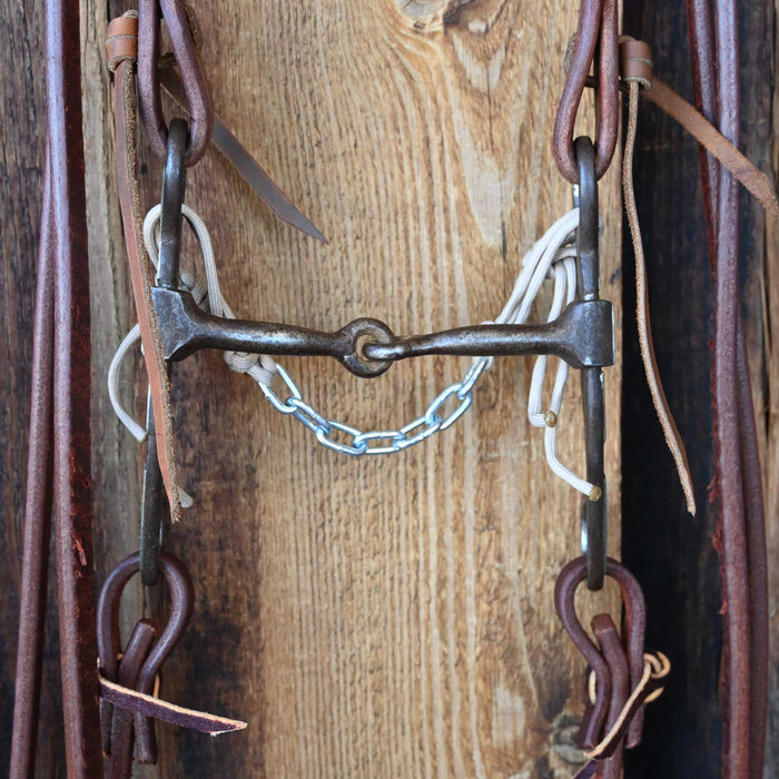 Evans Snaffle Bridle Rig w/All New Leather