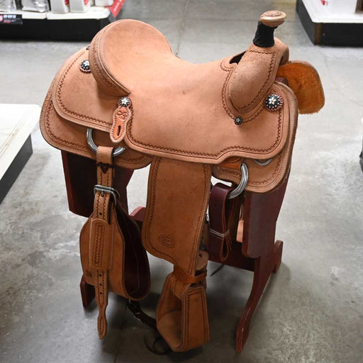 16" PATRICK SMITH TEAM ROPING SADDLE Saddles - New Patrick Smith