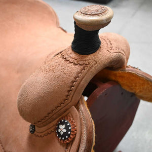 16" PATRICK SMITH ROPING SADDLE Saddles Patrick Smith