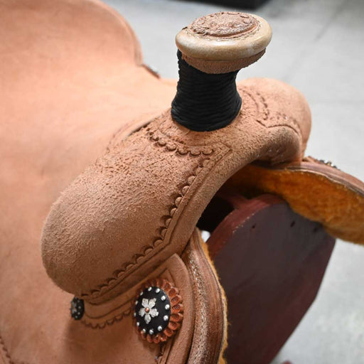 16" PATRICK SMITH TEAM ROPING SADDLE Saddles - New Patrick Smith