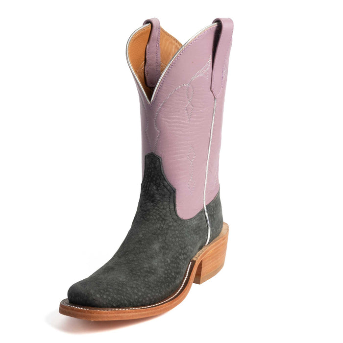 Rios of Mercedes Women's Cutter Toe Grey Carpincho Western Boot WOMEN - Footwear - Boots - Exotic Boots Rios of Mercedes Boot Co.