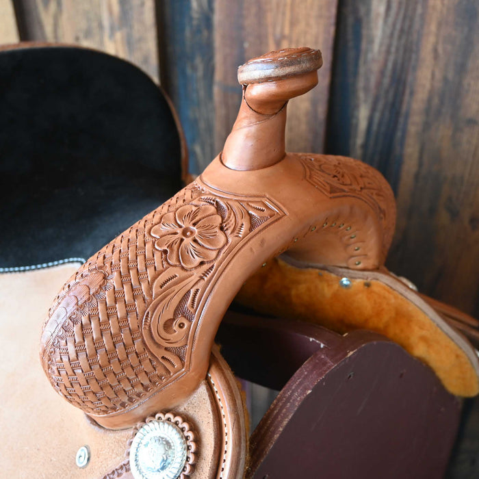 13.5" TESKEY'S COMPETITION SERIES BARREL SADDLE