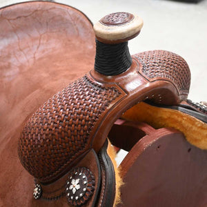 14" PATRICK SMITH ROPING SADDLE Saddles Patrick Smith