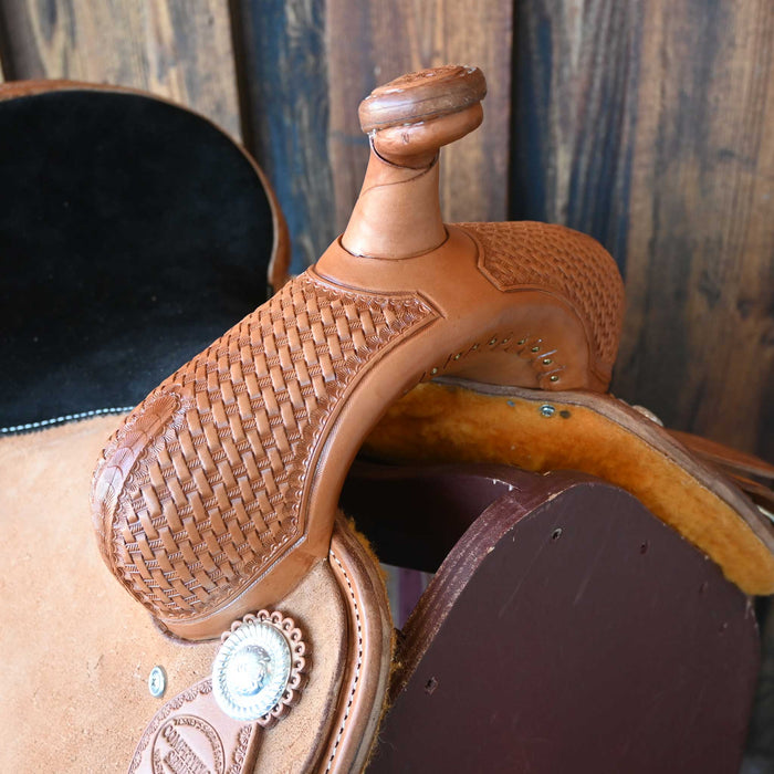14" TESKEY'S COMPETITION SERIES BARREL SADDLE