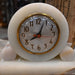 Vintage Horse Clock on Marble Base Collectibles MISC