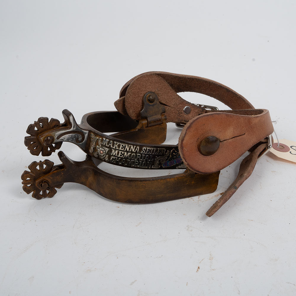 Used Legend Custom Women's Spurs With Spur Straps Sale Barn Legend