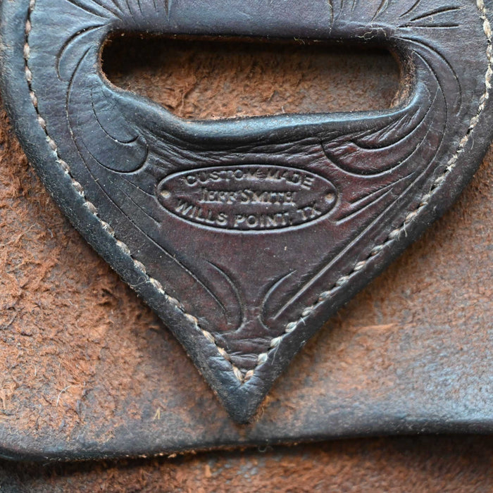 15.5" USED JEFF SMITH CUTTING SADDLE