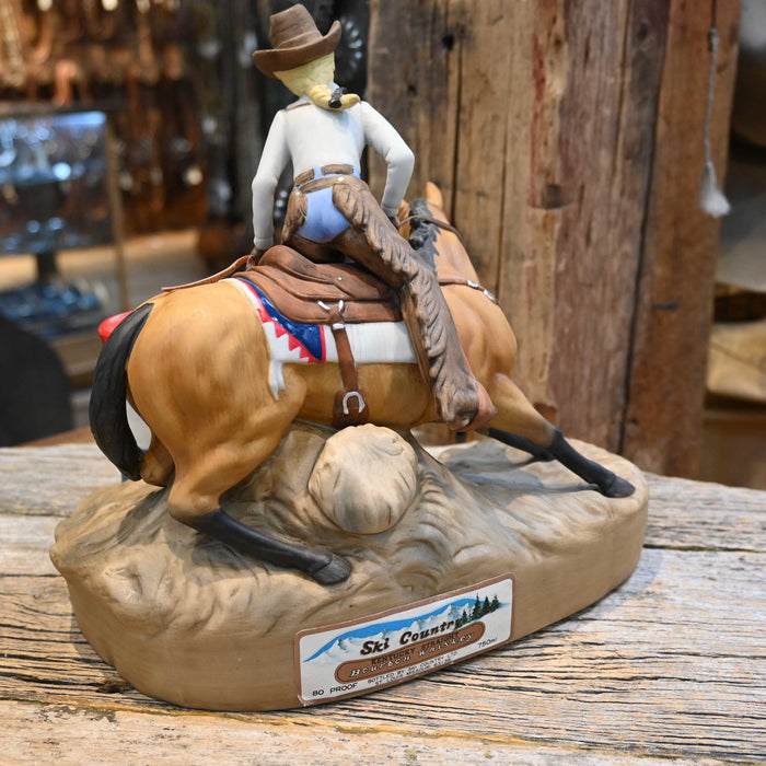 Limited Edition 1981 "Barrel Racer" Whiskey Decanter by Ski Country Collectibles MISC