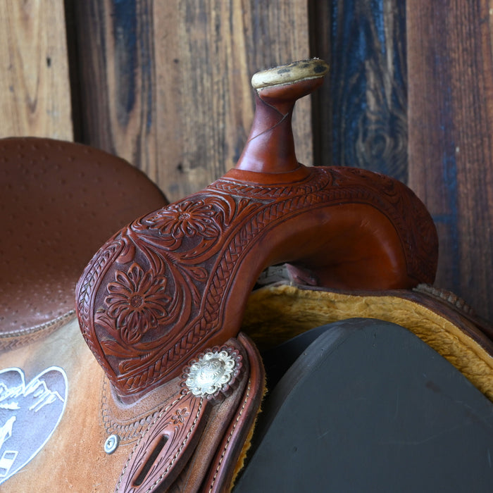14.5" USED CACTUS BARREL SADDLE