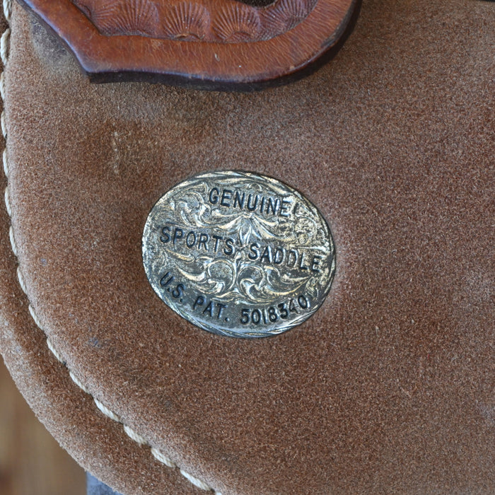 14.5" USED GENUINE SPORT TREELESS BARREL SADDLE
