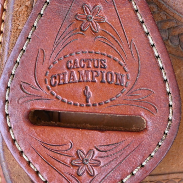 14.5" USED CACTUS BARREL SADDLE