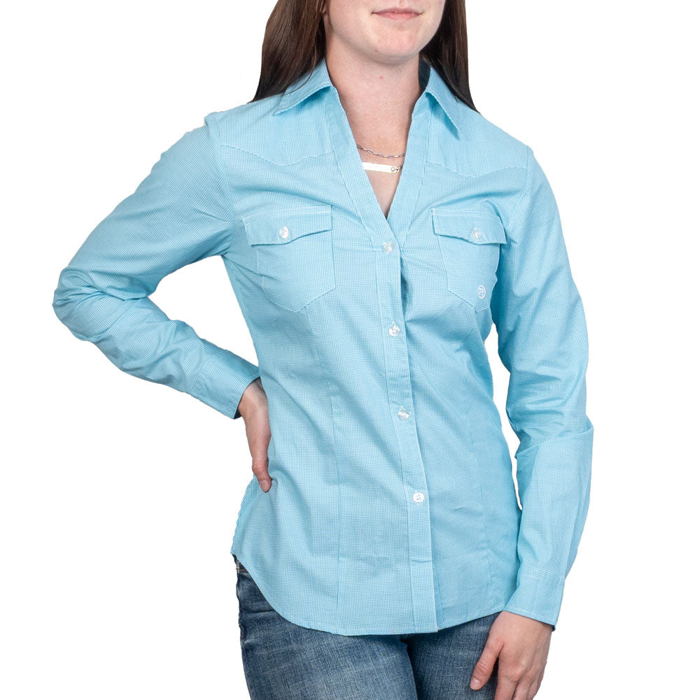 Roper Women's Stretch Button Down Shirt WOMEN - Clothing - Tops - Long Sleeved Roper Apparel & Footwear