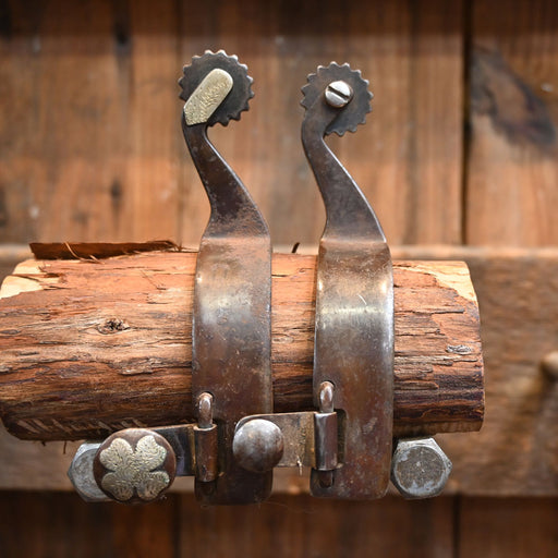 Andre Silver Mounted Spurs 14 pt. Tack - Spurs Andre