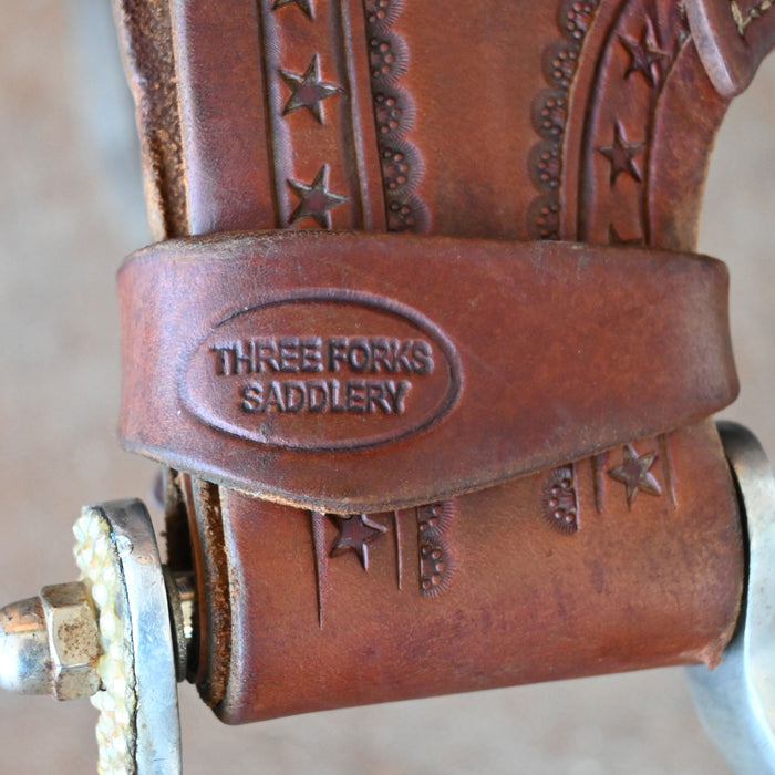 13.5" USED THREE FORKS BARREL SADDLE