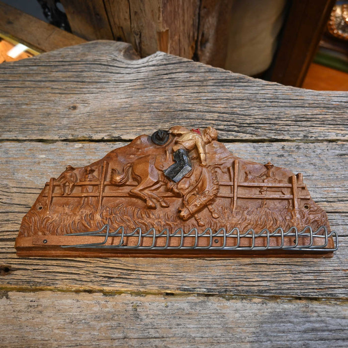 Vintage Buckin' Horse Tie Rack Collectibles MISC