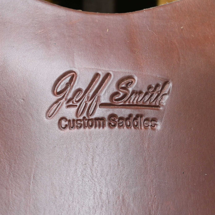 15" USED JEFF SMITH RANCH CUTTER SADDLE
