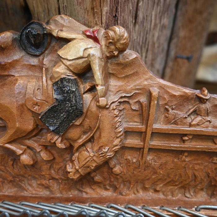 Vintage Buckin' Horse Tie Rack Collectibles MISC