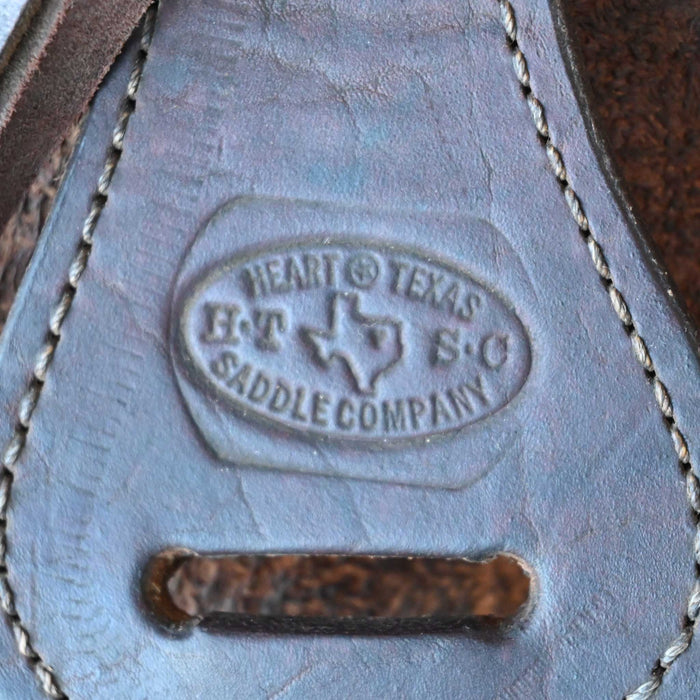 13.5" USED HEART OF TEXAS RANCH SADDLE