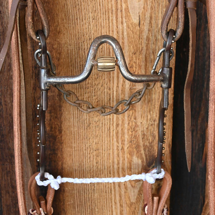 Jodi Hinson Solid Port Bridle Rig w/Split Ear Headstall