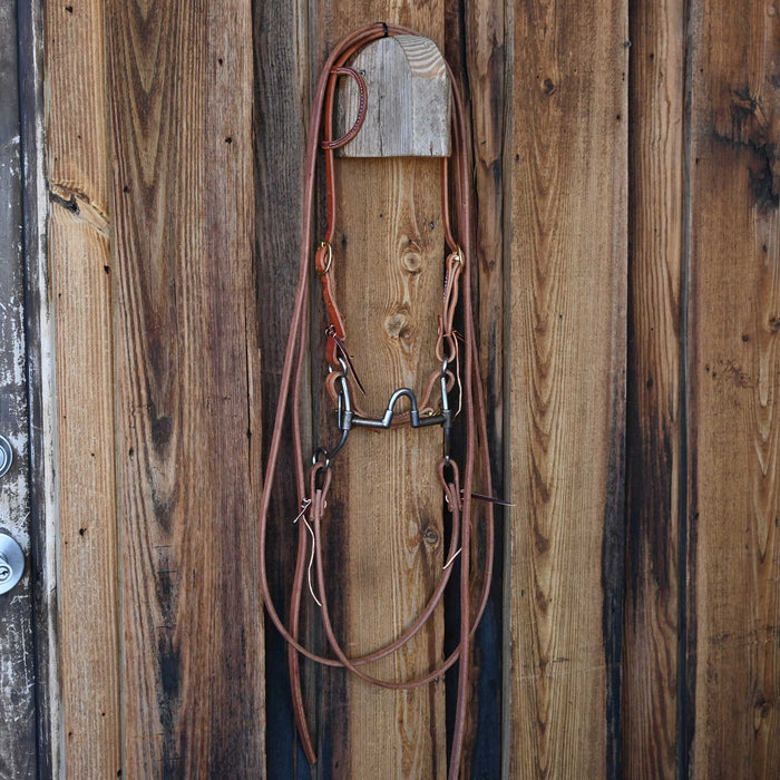 Jim Edwards Correction Bridle Rig w/Single Ear Headstall