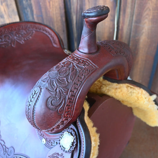16.5" USED TESKEY'S PRO CUTTER SADDLE Saddles - Used Teskey's Saddlery