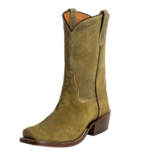 Rios of Mercedes Men's Cutter Toe Sage Waxy Commander Boot MEN - Footwear - Western Boots Rios of Mercedes Boot Co.