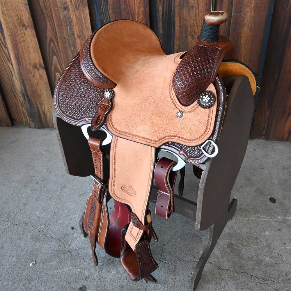 12.5" YOUTH PATRICK SMITH ROPING SADDLE Saddles Patrick Smith