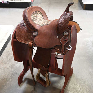 13" TESKEY'S BARREL SADDLE Saddles TESKEY'S SADDLERY LLC