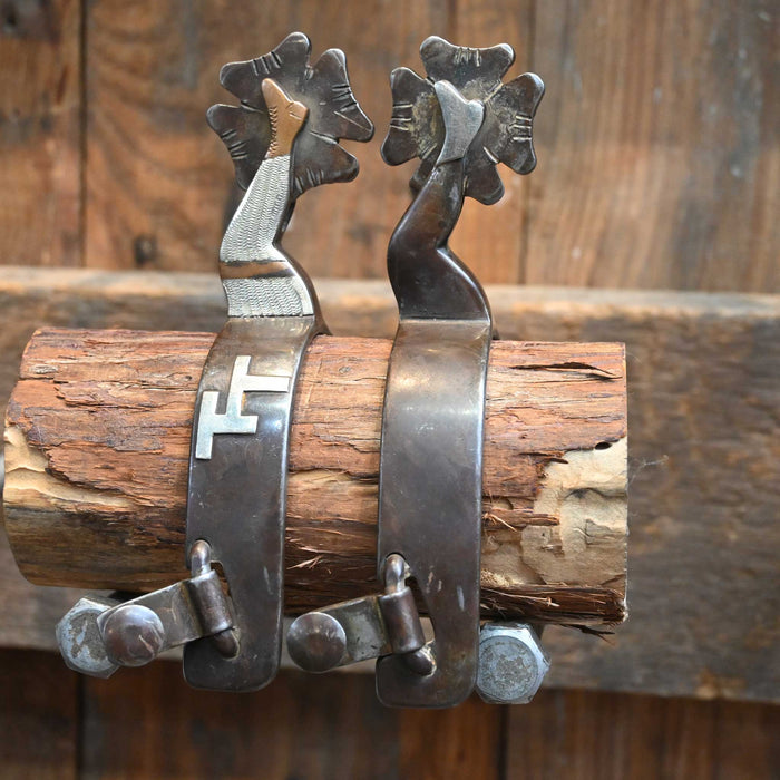 MT Stamped Lady Leg Spurs
