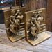 Vintage Buckin' Horse Bookends Collectibles W Victor