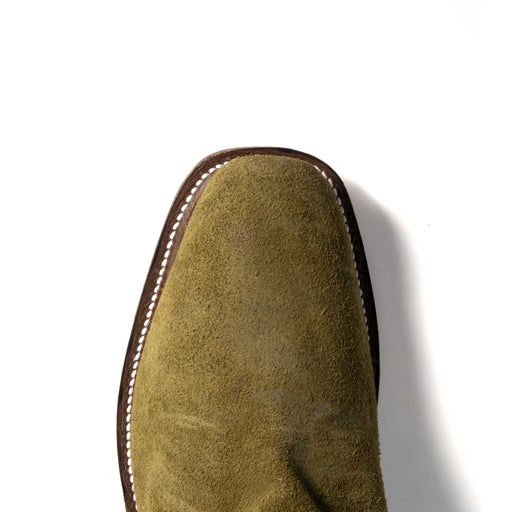 Rios of Mercedes Men's Cutter Toe Sage Waxy Commander Boot MEN - Footwear - Western Boots Rios of Mercedes Boot Co.