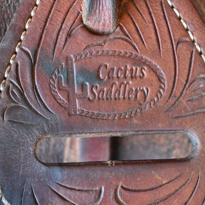 16" USED CACTUS RANCH SADDLE