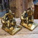 Vintage PM Craftsman Indian Scout Bookends Collectibles PM Craftsman