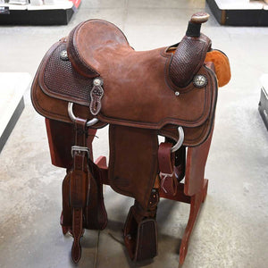 14.5" PATRICK SMITH ROPING SADDLE Saddles Patrick Smith