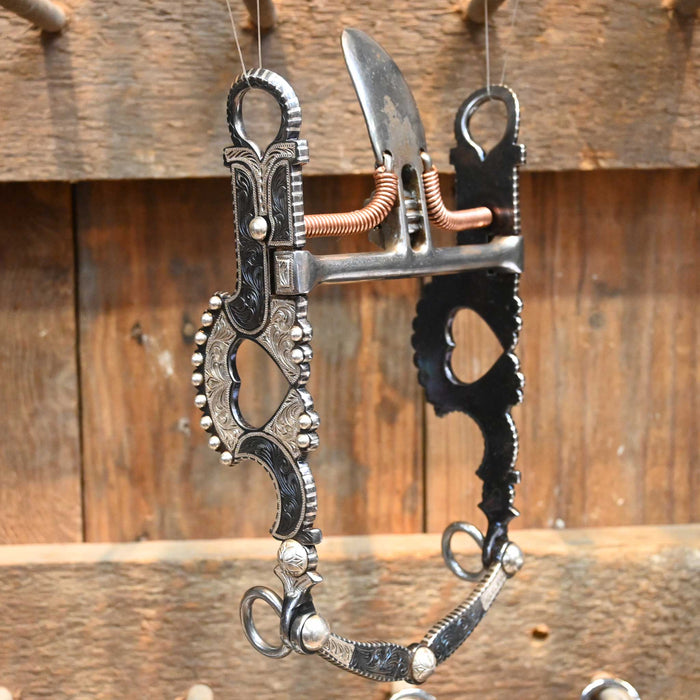 VICKERS Silver Engraved Spade Bit