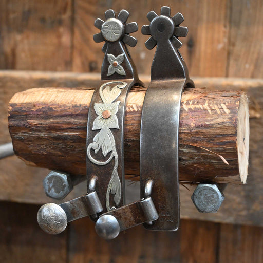 BMB - Brandon Bradley Mounted 9pt Spurs Tack - Spurs Brandon Bradley