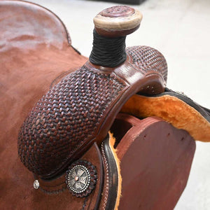 14.5" PATRICK SMITH ROPING SADDLE Saddles Patrick Smith