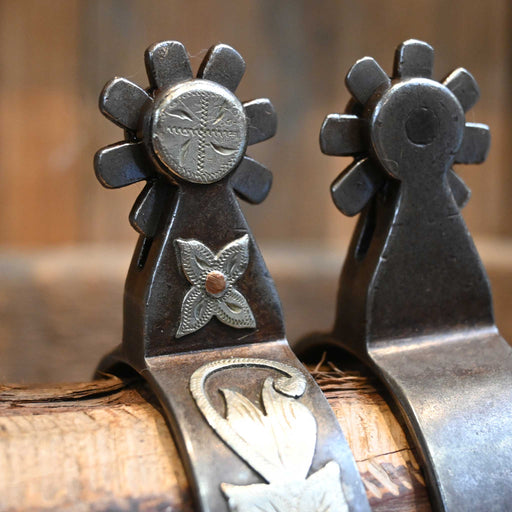 BMB - Brandon Bradley Mounted 9pt Spurs Tack - Spurs Brandon Bradley