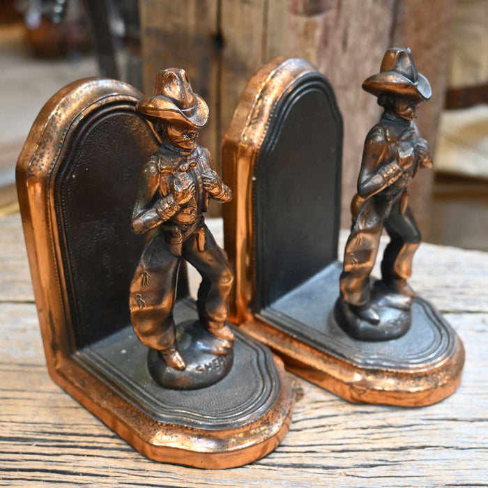 Vintage Dodge Inc. Old West Sheriff Bookends Collectibles Dodge Inc.