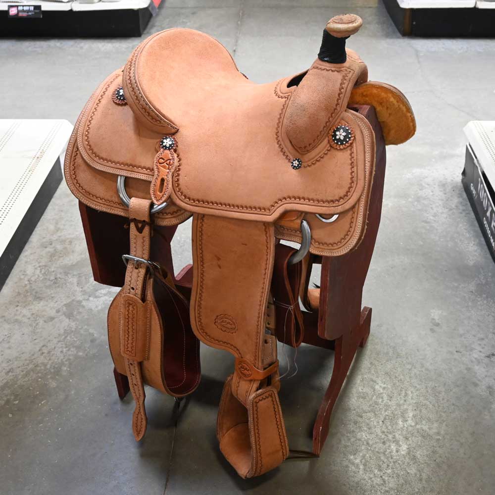 13.5" PATRICK SMITH ROPING SADDLE